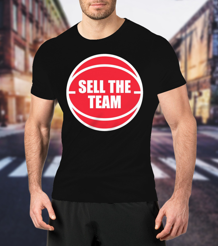 Detroit Pistons Sell The Team Basketball T-Shirt