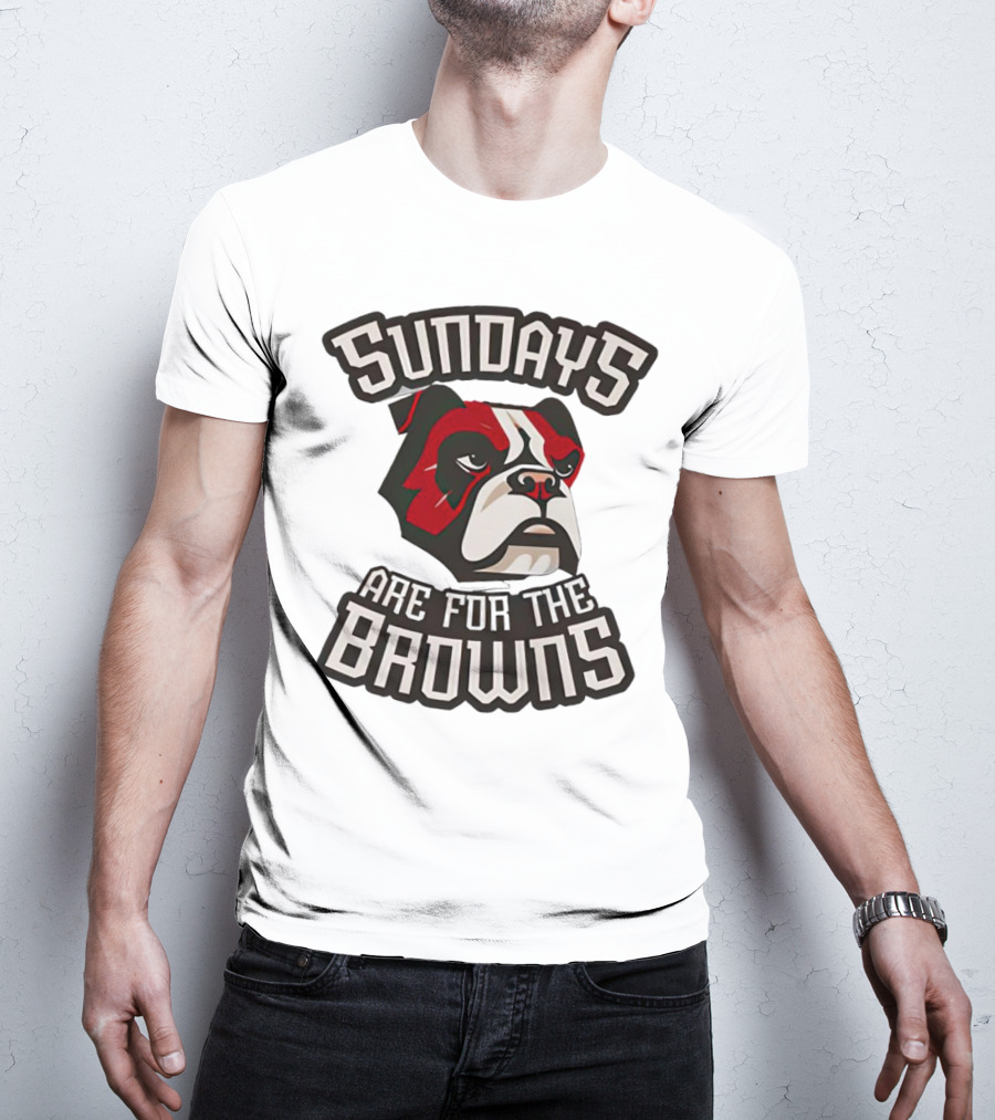 Sundays Are For The Browns T-Shirt