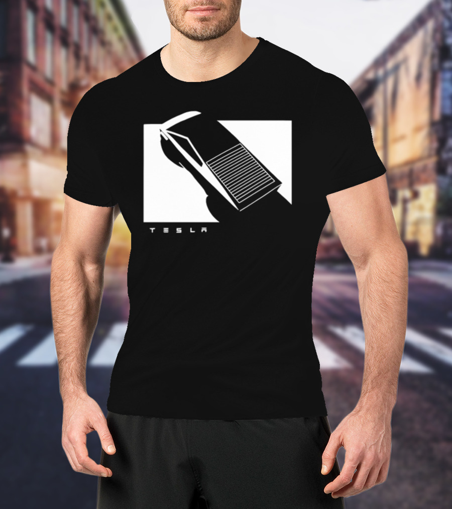 Tesla Cybertruck Monochrome Concept T-Shirt
