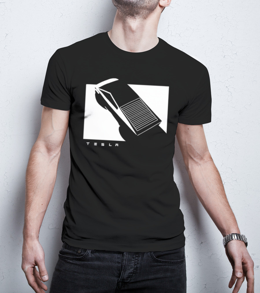 Tesla Cybertruck Monochrome Concept T-Shirt
