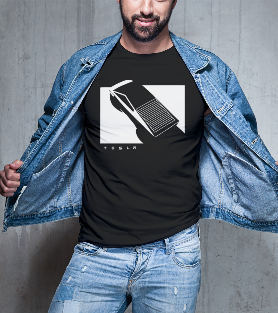 Tesla Cybertruck Monochrome Concept T-Shirt