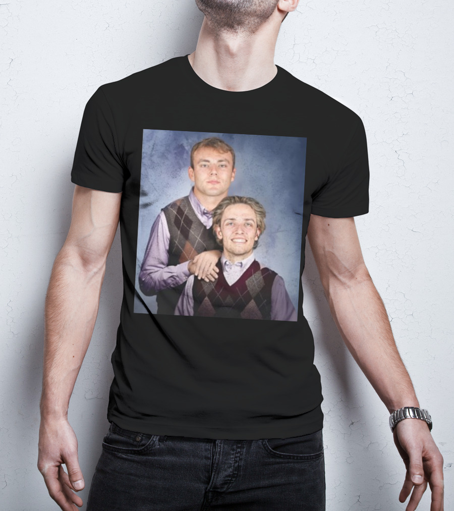 Carson Beck Brock Bowers Step Brothers Comedy Portrait T-Shirt