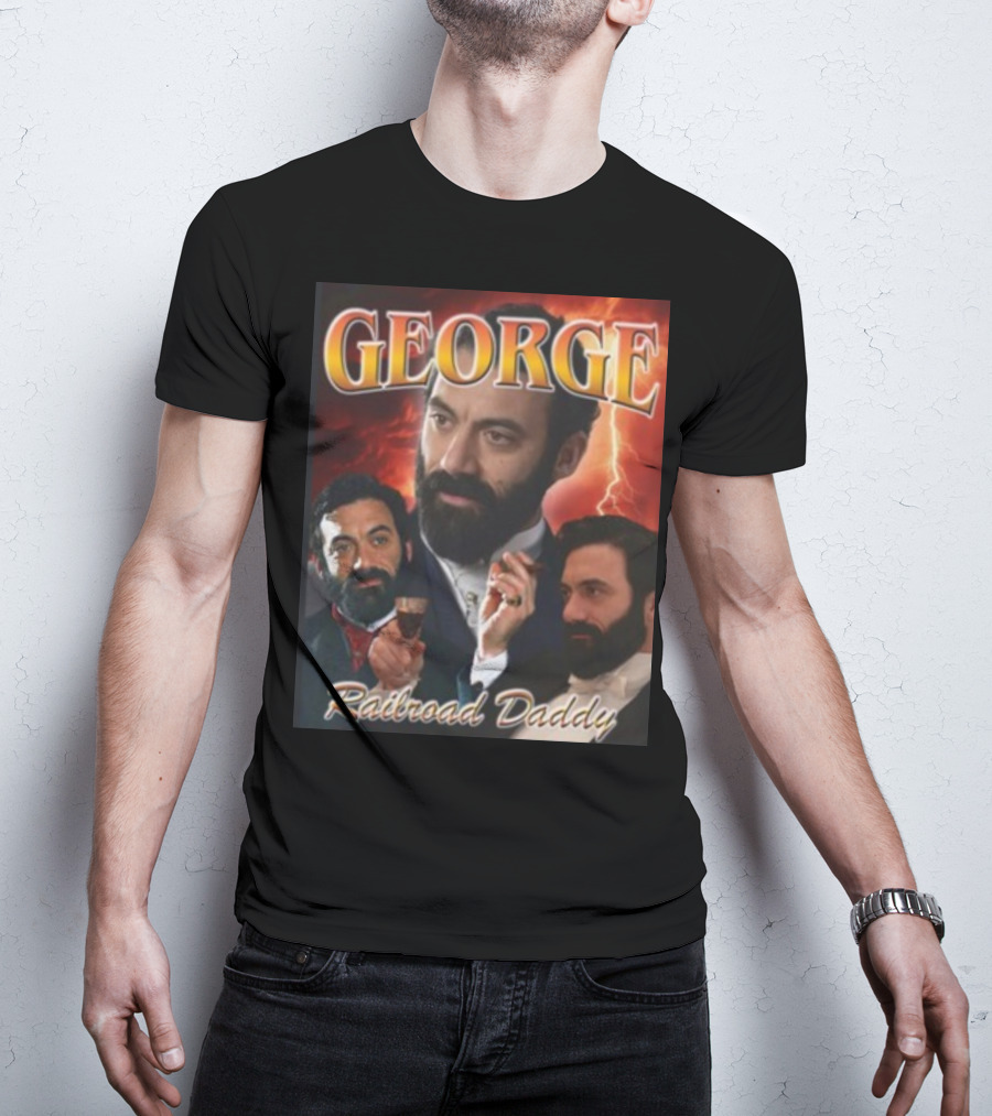 GEORGE Railroad Daddy Mummy Dearest Podcast T-Shirt