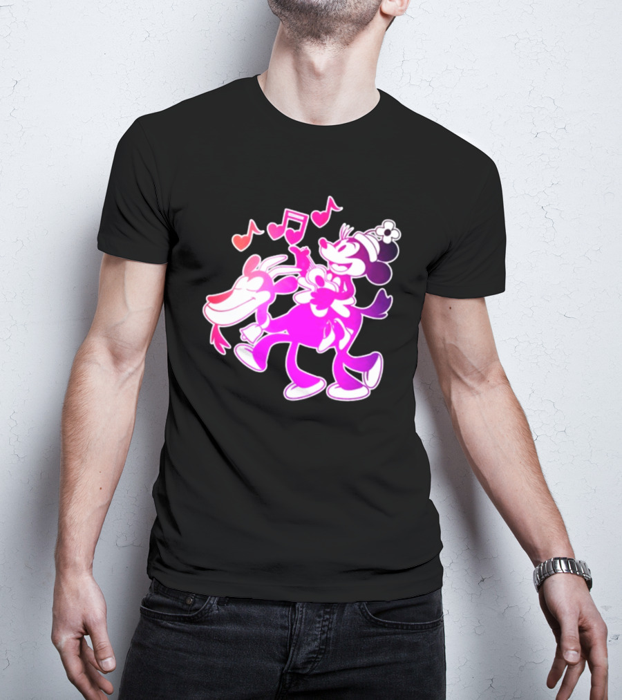 Pixelkitties Steamboat Minerva Musical Adventure Retro Cartoon T-Shirt