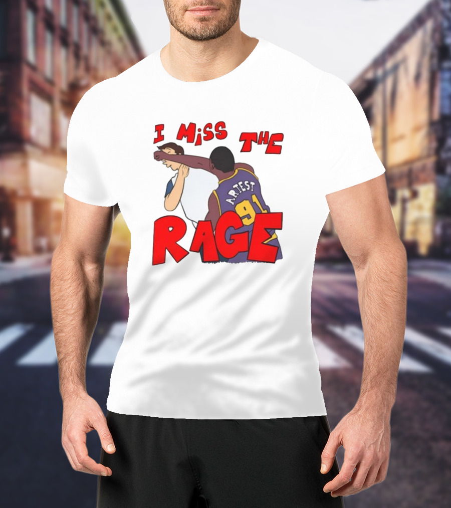 Lucca International I Miss The Rage Artest 91 T-Shirt