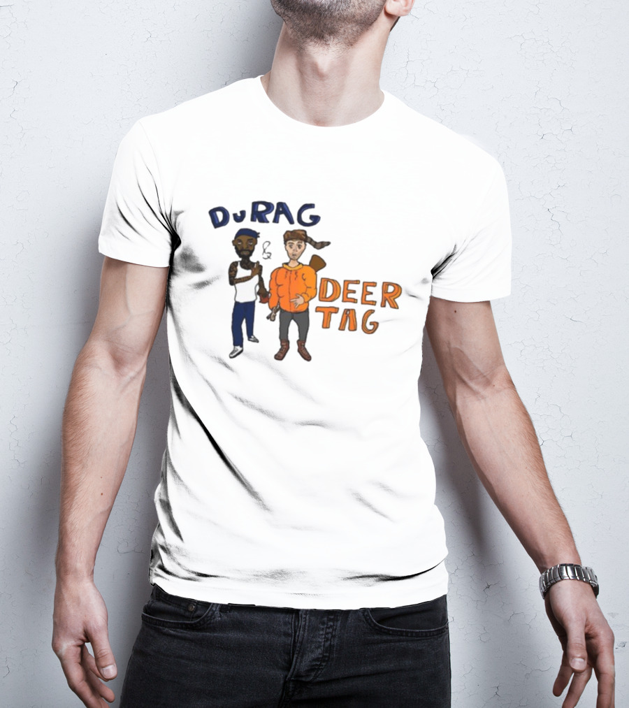 Topbananausa Store Durag Deer Tag T-Shirt