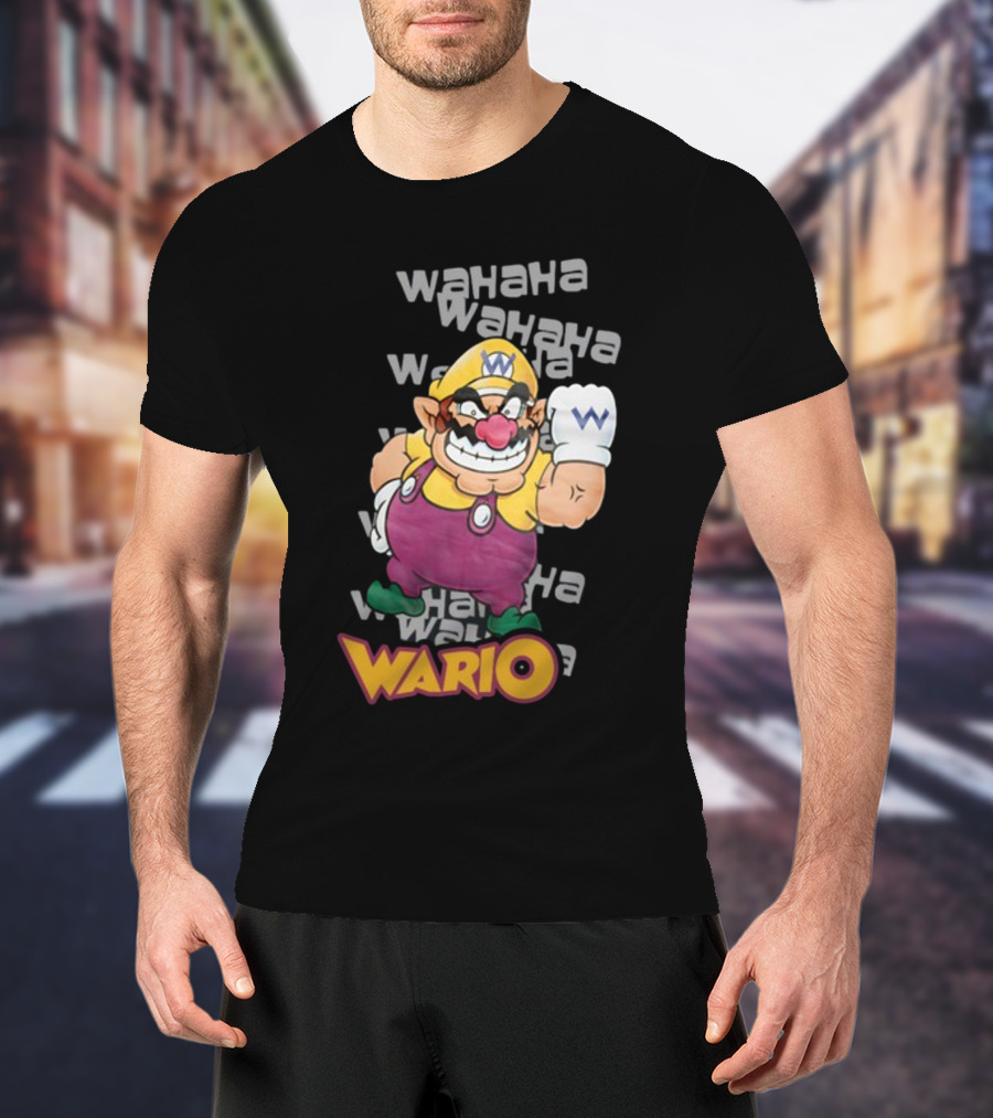 Wahaha Wario Big Beef Wario T-Shirt