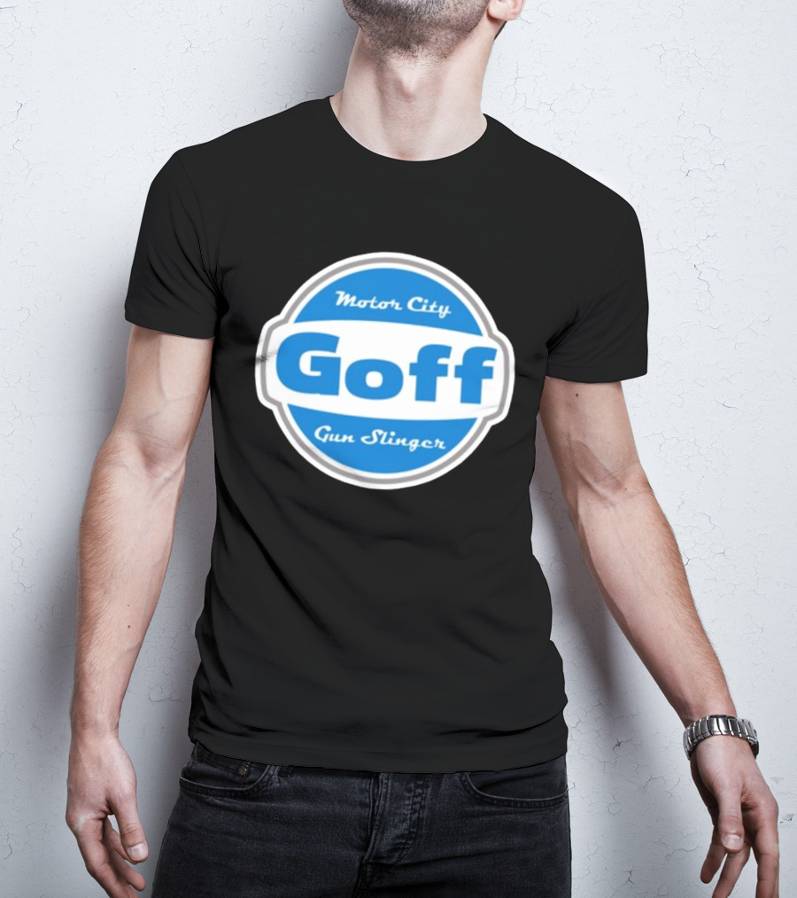 Goff Motor City Gun Slinger T-Shirt