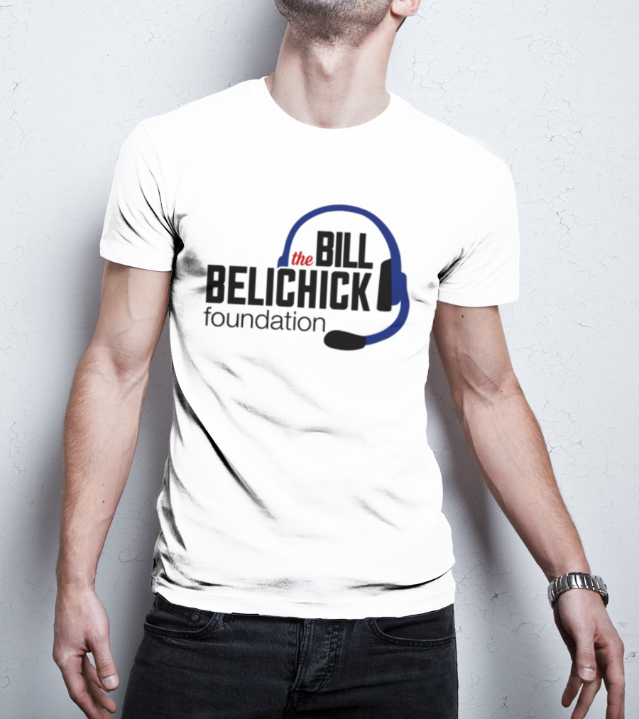 The Bill Belichick Foundation Headset T-Shirt