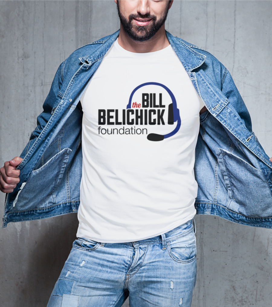 The Bill Belichick Foundation Headset T-Shirt