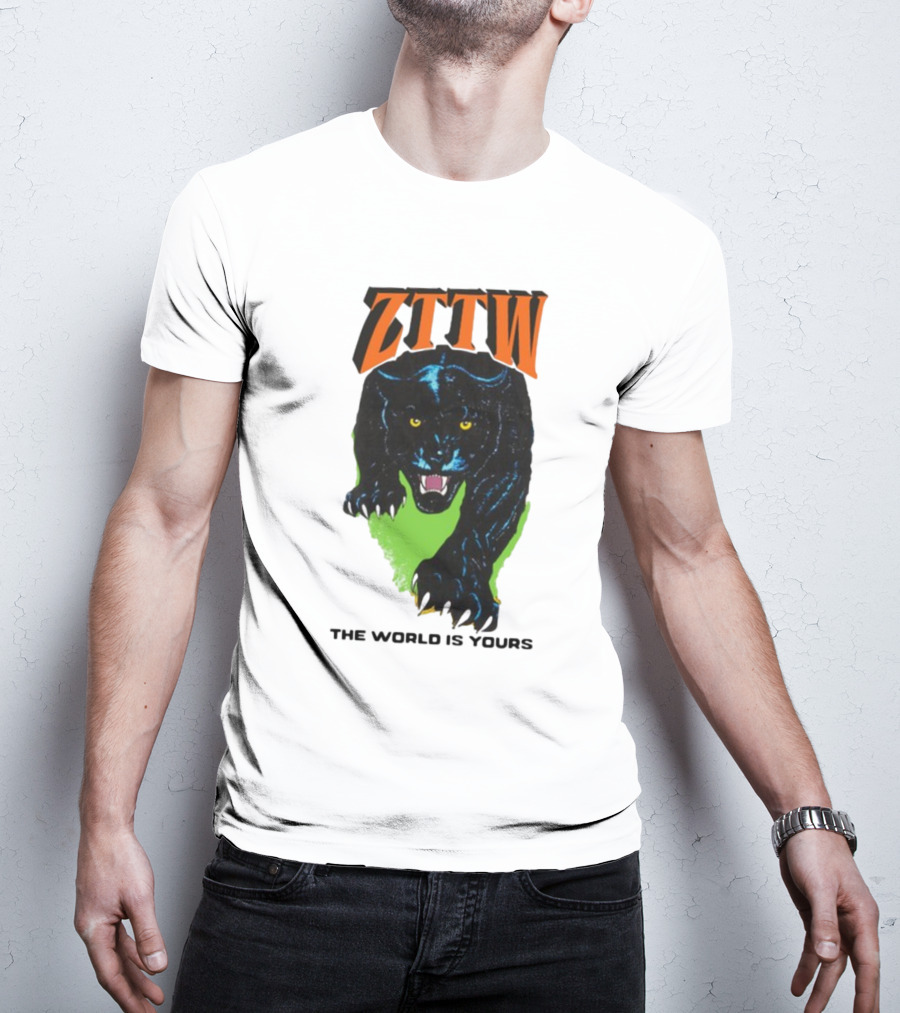 ZTTW The World Is Yours Black Panther T-Shirt