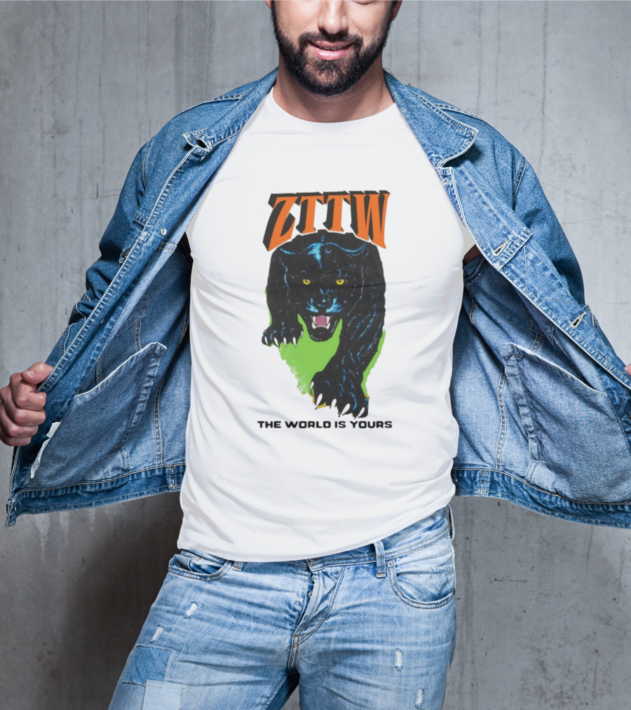 ZTTW The World Is Yours Black Panther T-Shirt