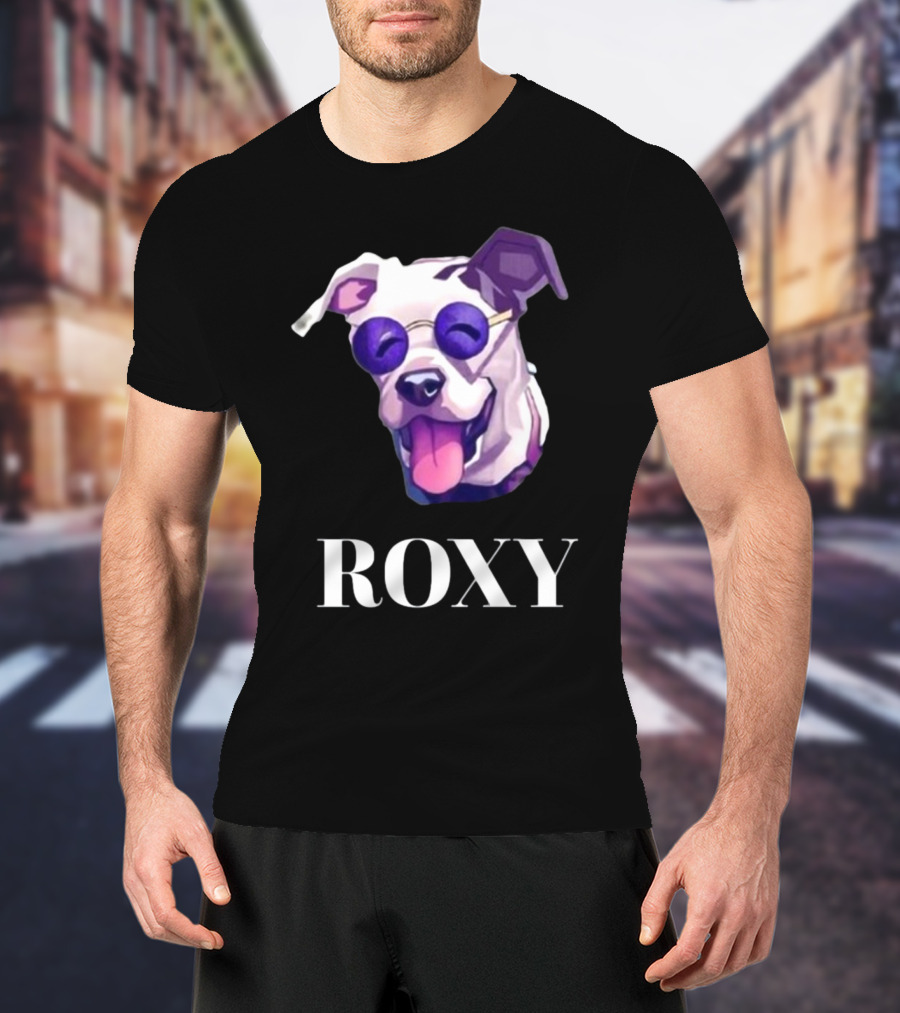 Too Cool Roxy Jbtv Purple Sunglasses Dog T-Shirt
