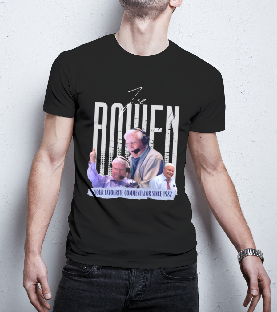 Joe Bowen Your Favourite Commentator Since 1982 Bowenjellythreads T-Shirt