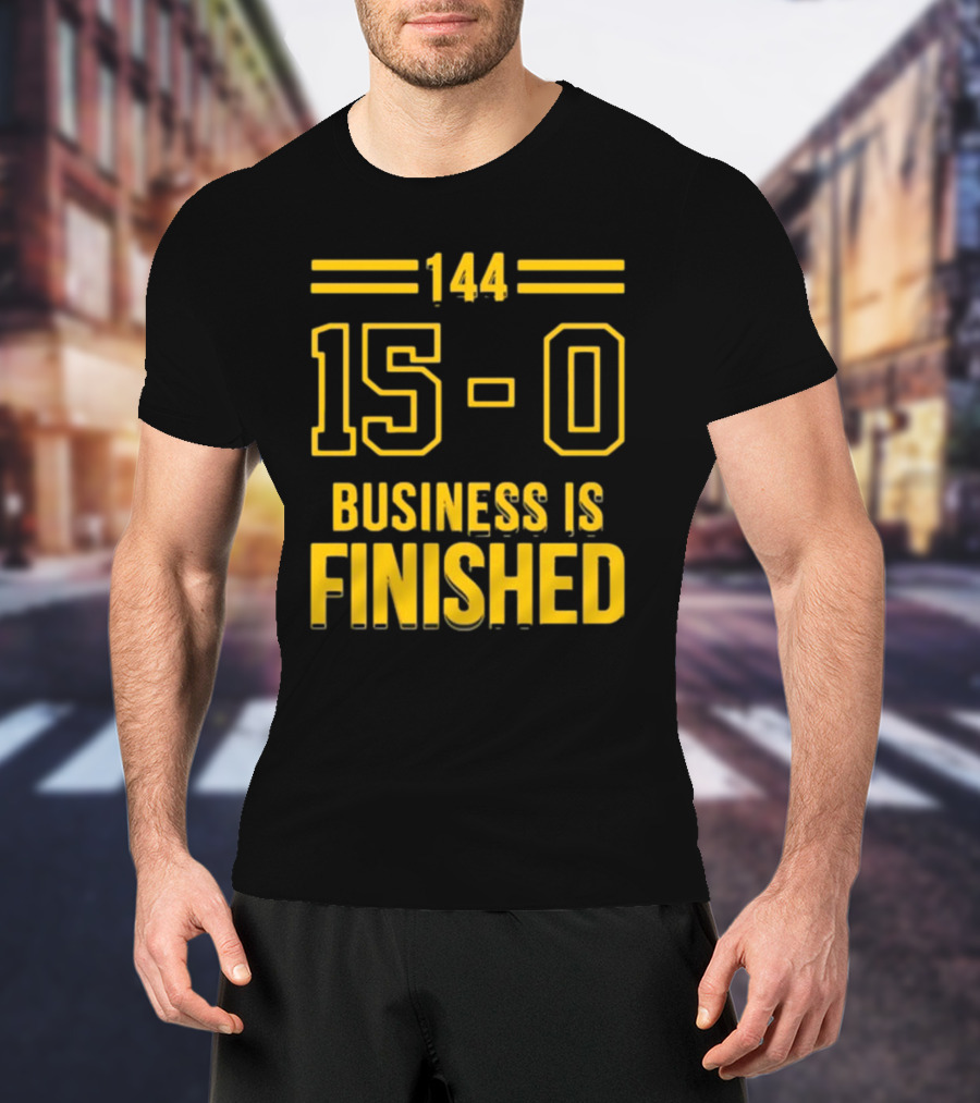 144 15-0 Business Is Finished Triblend T-Shirt
