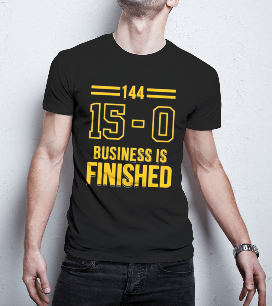 144 15-0 Business Is Finished Triblend T-Shirt