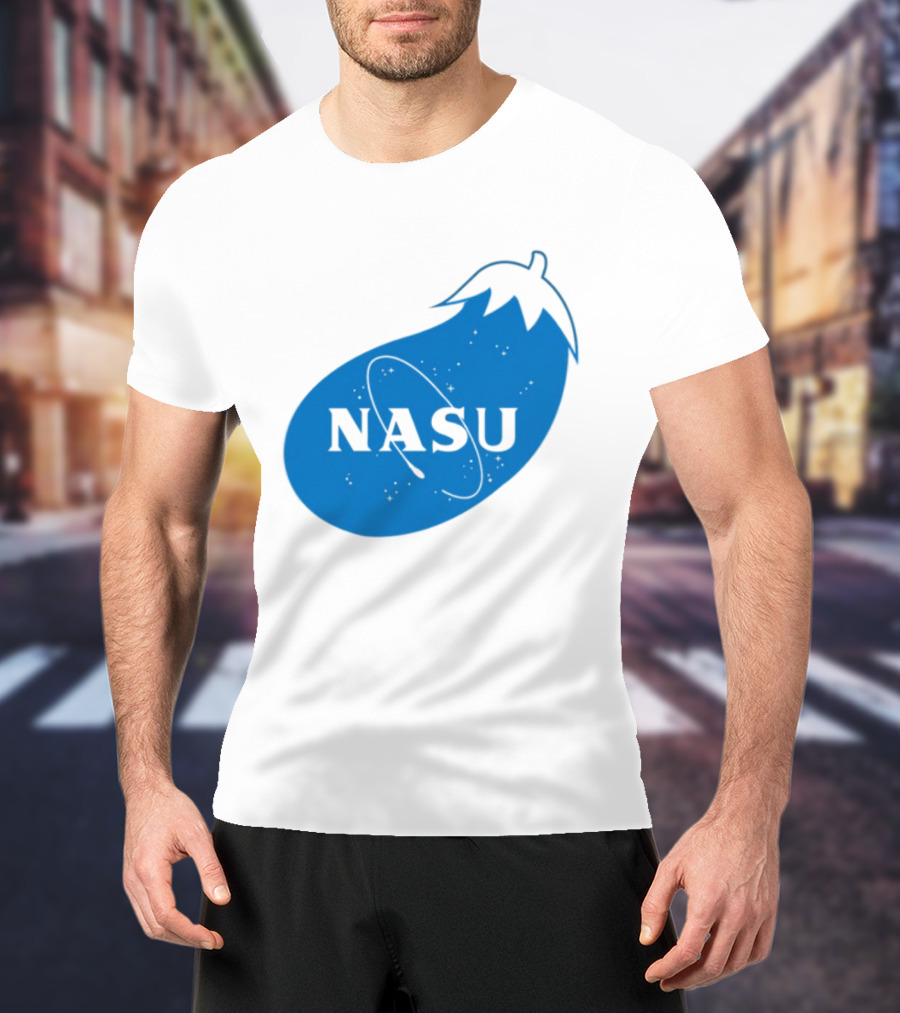 NASA Eggplant Nasu Space T-Shirt