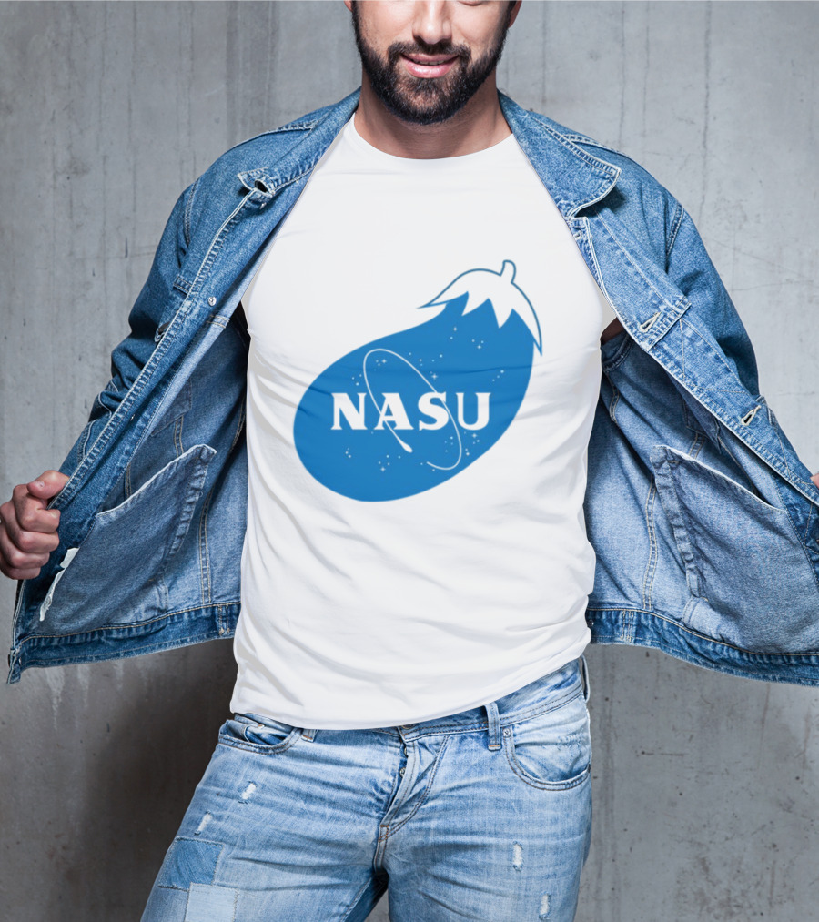 NASA Eggplant Nasu Space T-Shirt