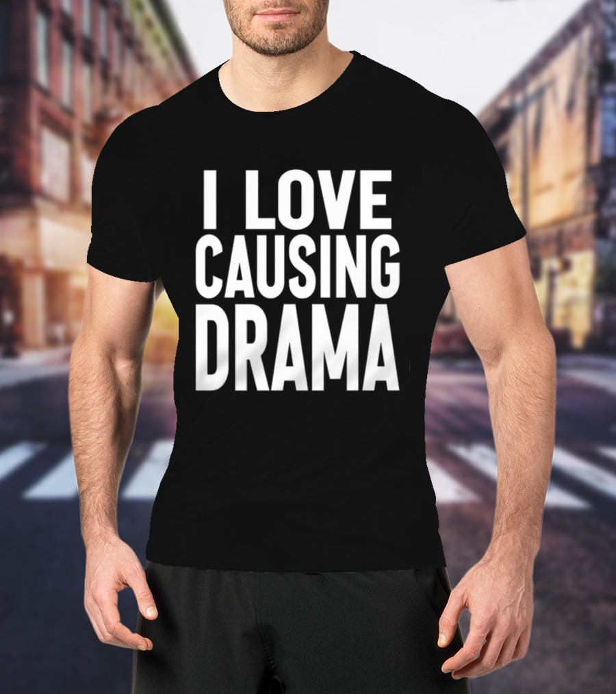 Jaded London I Love Causing Drama T-Shirt