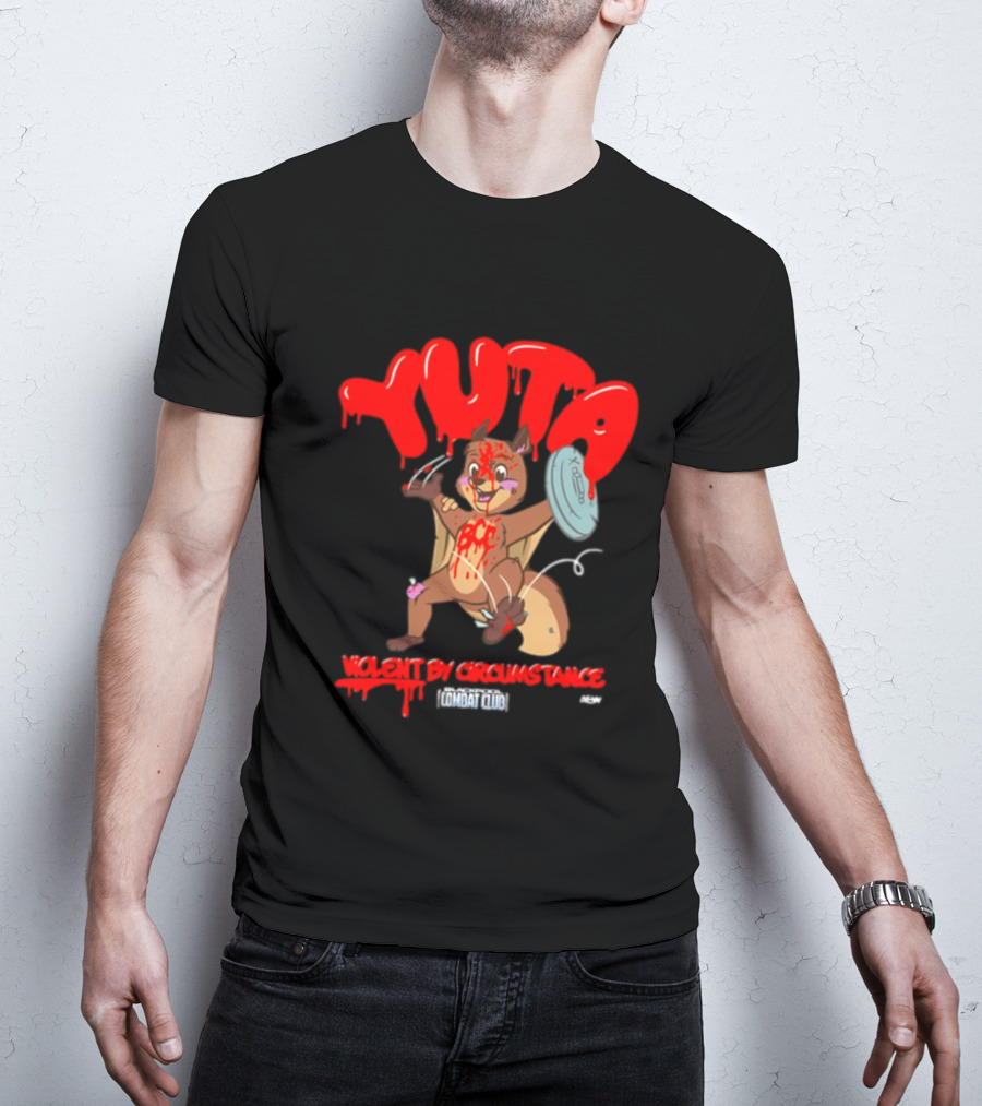 Yuta Violent By Circumstance BCC Combat Club Cartoon T-Shirt