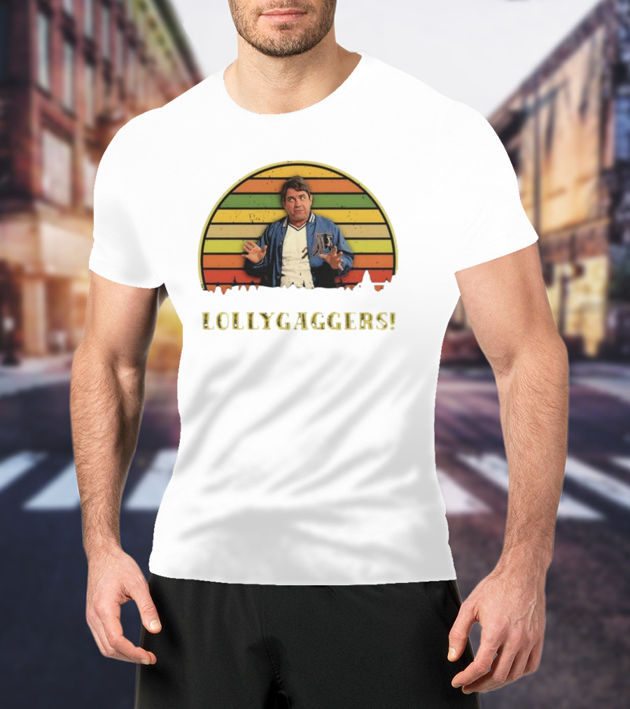 Lollygaggers Vintage Retro Rainbow Jacket T-Shirt