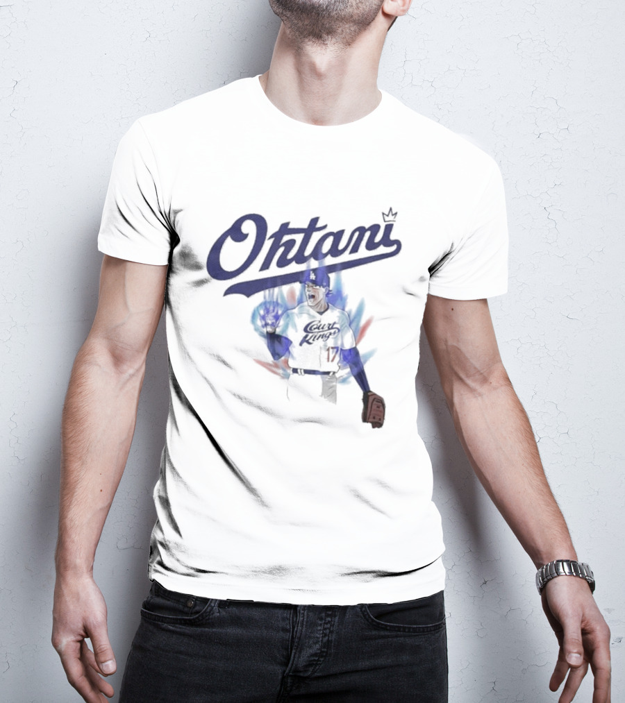 Los Angeles Dodgers Ohtani Court King Dragon Ball T-Shirt