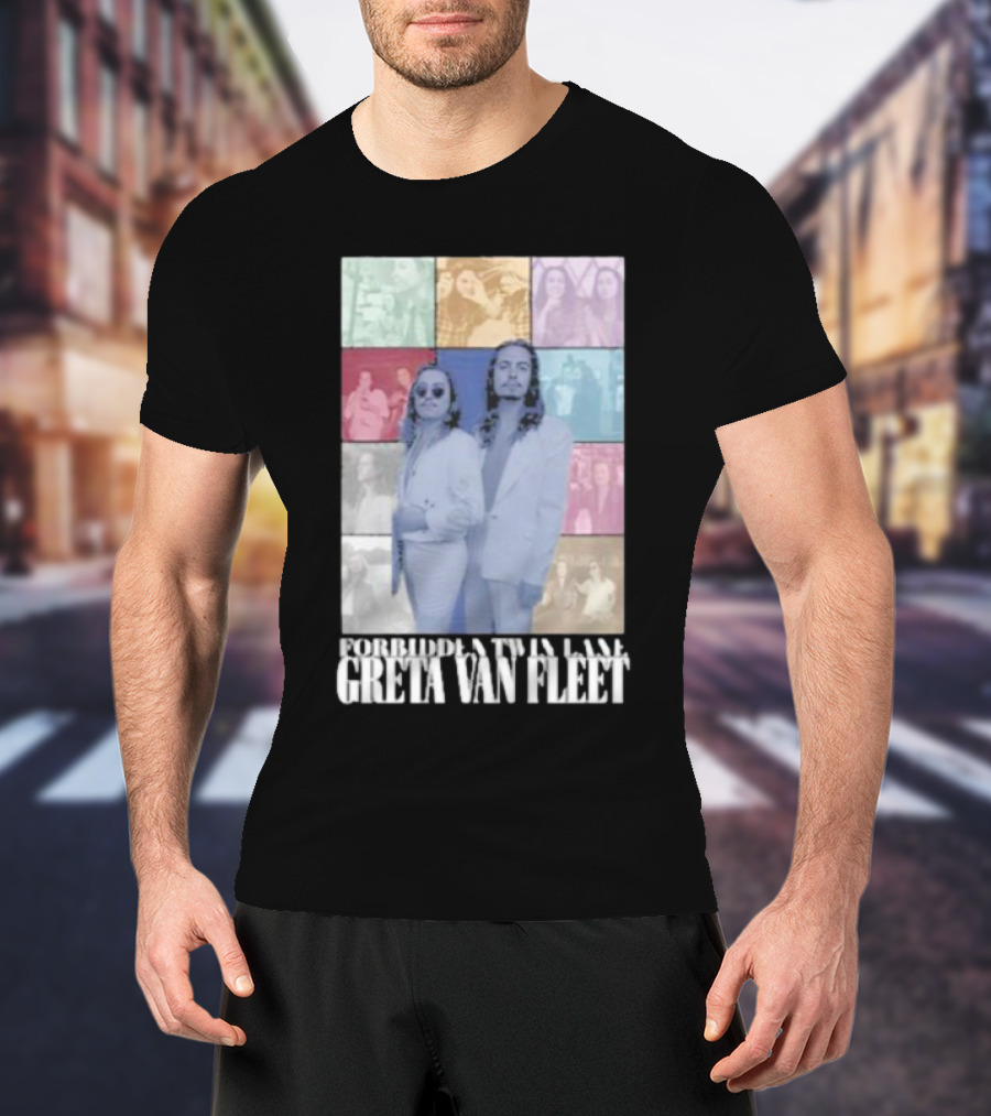 Forbidden Twin Lane Greta Van Fleet Sam And Jake Kiszka T-Shirt