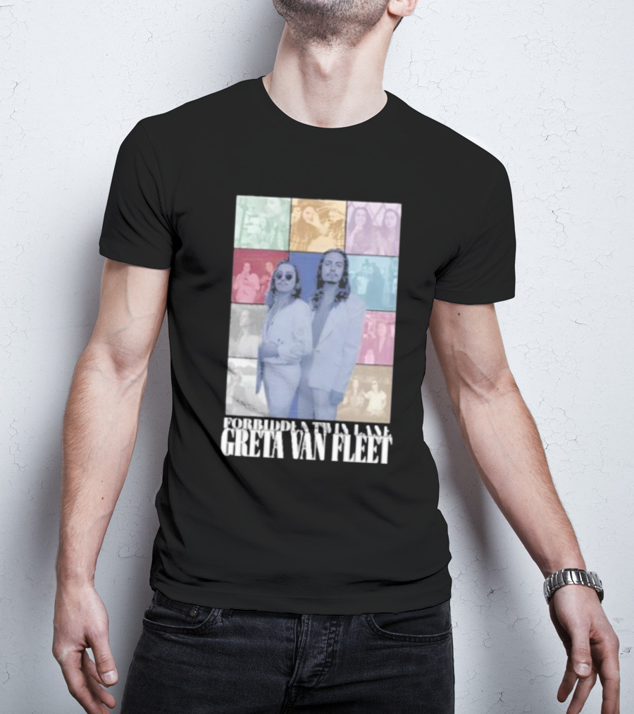 Forbidden Twin Lane Greta Van Fleet Sam And Jake Kiszka T-Shirt