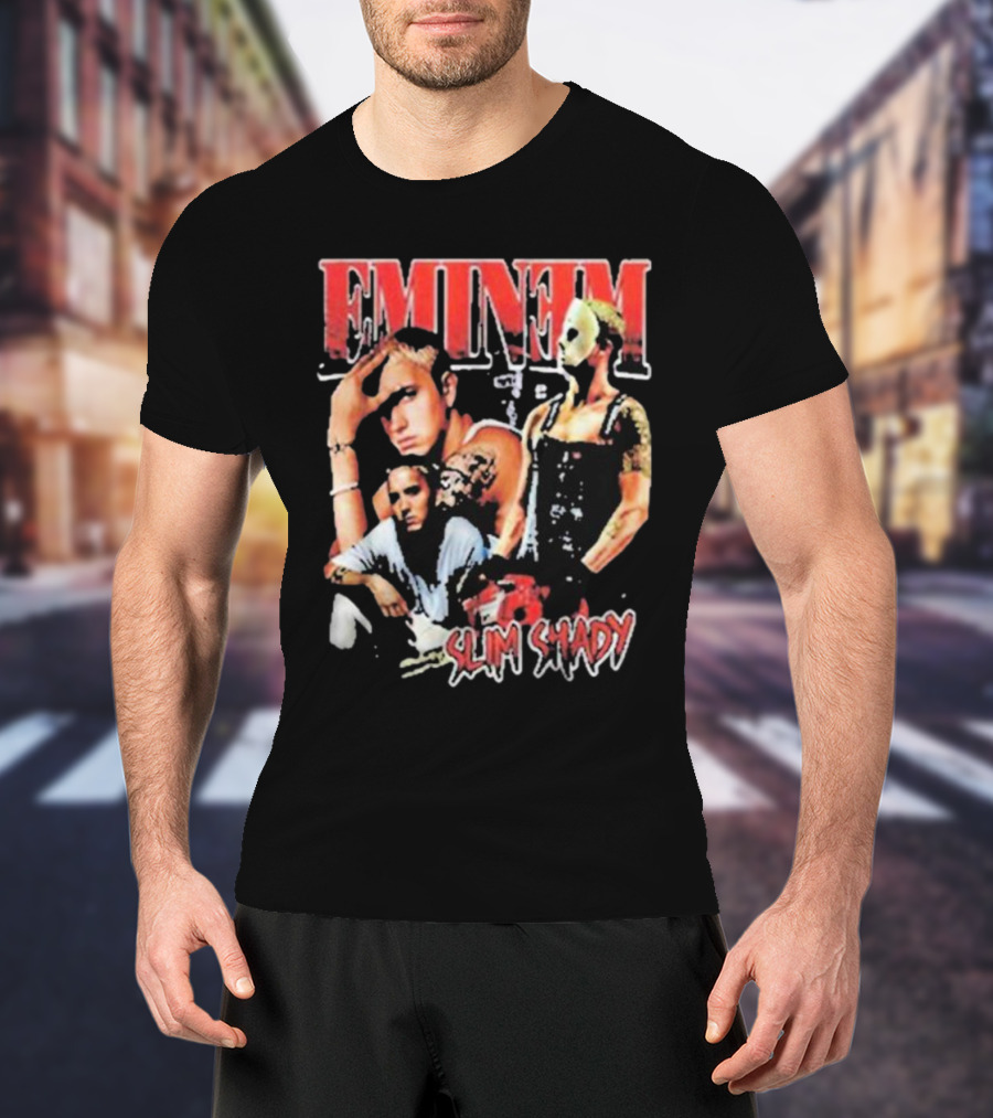 Eminem Slim Shady Show Eminem舒适 T-Shirt