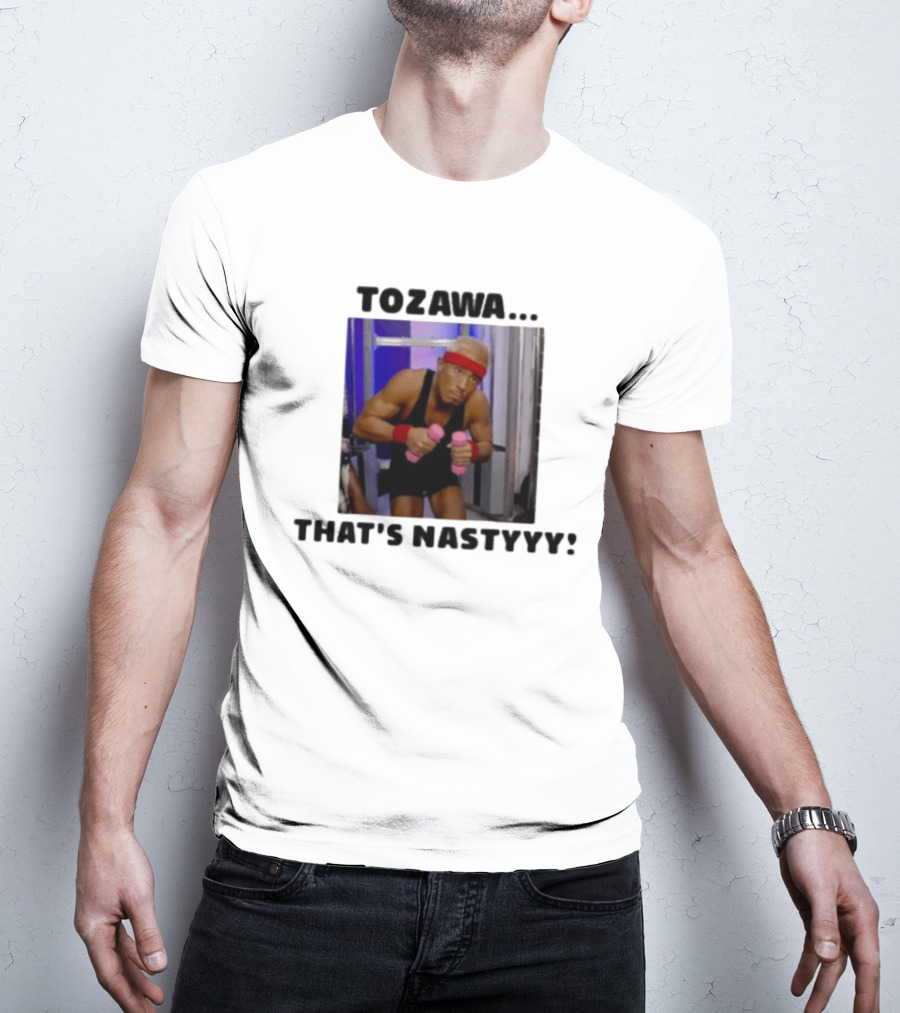 Tozawa. That’s Nastyyy Pink Dumbbells Fitness Focus T-Shirt