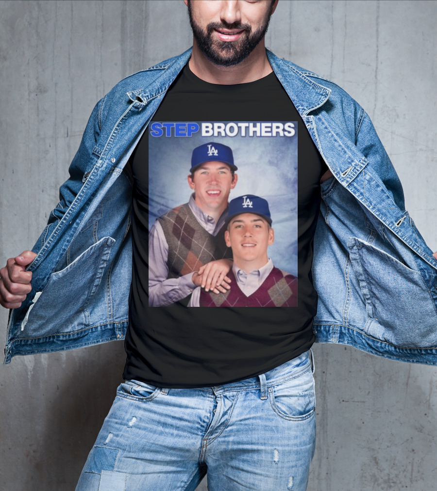 Bobby Miller Walker Buehler LA Step Brothers T-Shirt