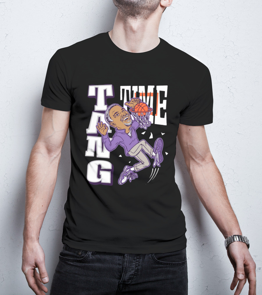 Charliehustle Tang Time Coach Jerome Basketball Slam Dunk T-Shirt