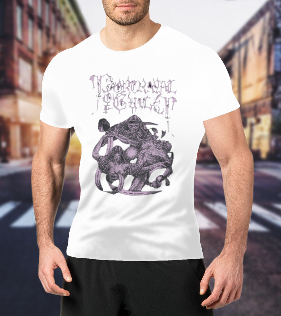 Nocturnal Purgation All Fires In Dreams Where Angels Come To Die T-Shirt