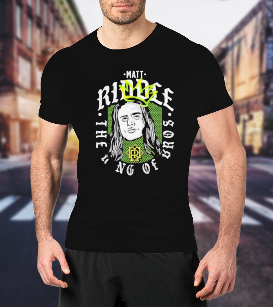 Matt Riddle The King Of Bros Crown T-Shirt