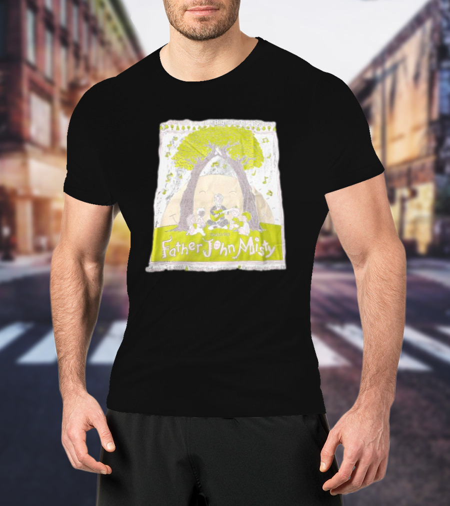 Father John Misty In Concert Under The Trees For Big Sur Park School Benefit T-Shirt