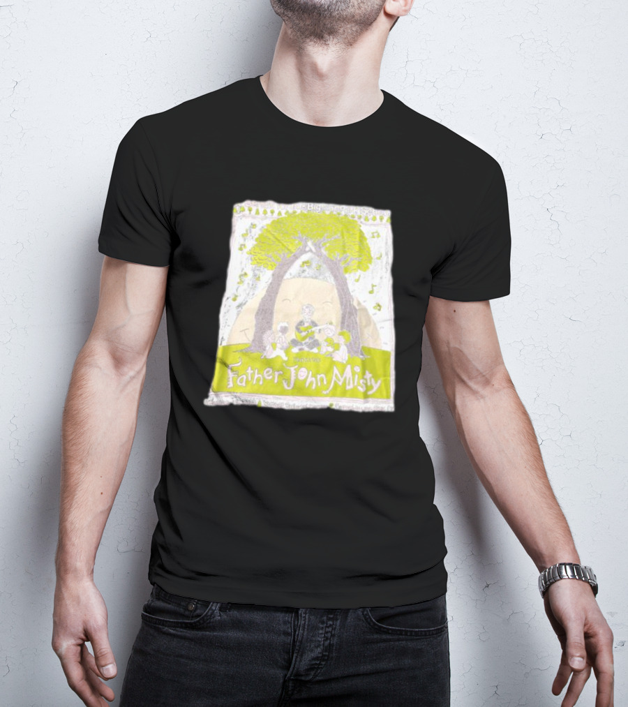 Father John Misty In Concert Under The Trees For Big Sur Park School Benefit T-Shirt
