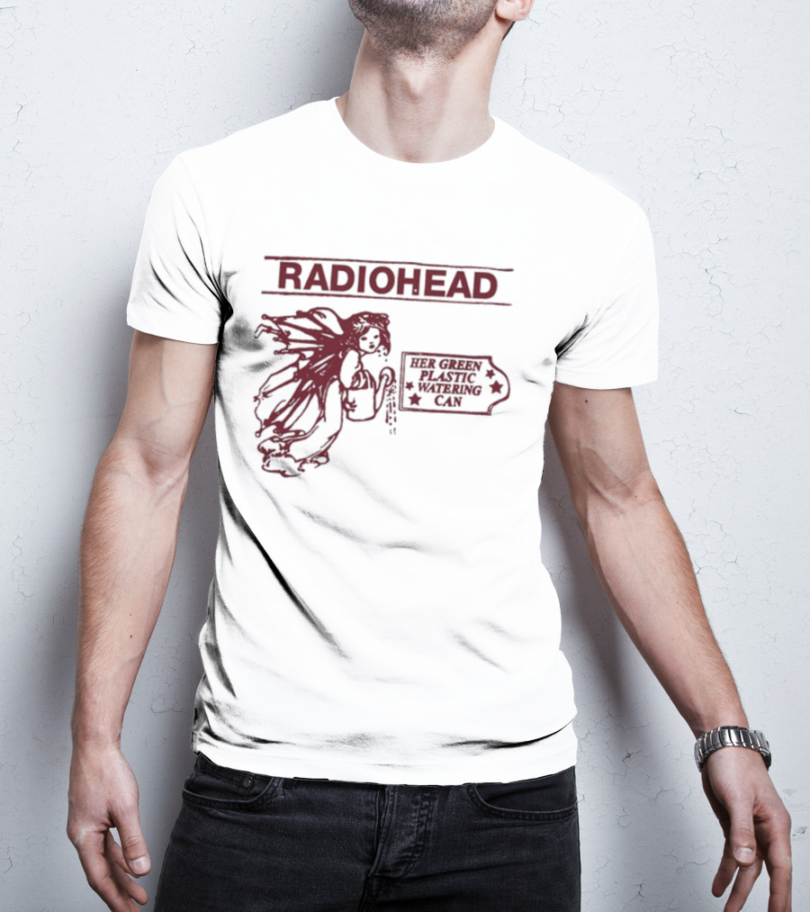 Radiohead Her Green Plastic Watering Can T-Shirt