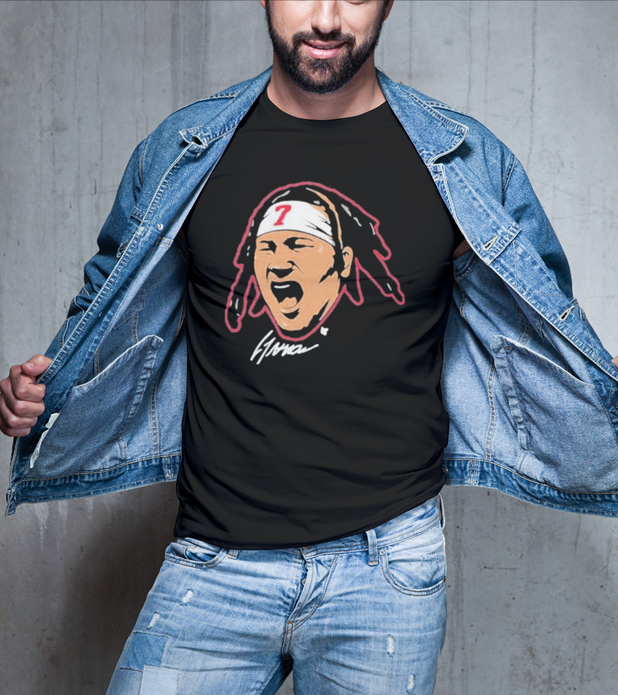 C J Stroud Swag Head 7 Signature T-Shirt