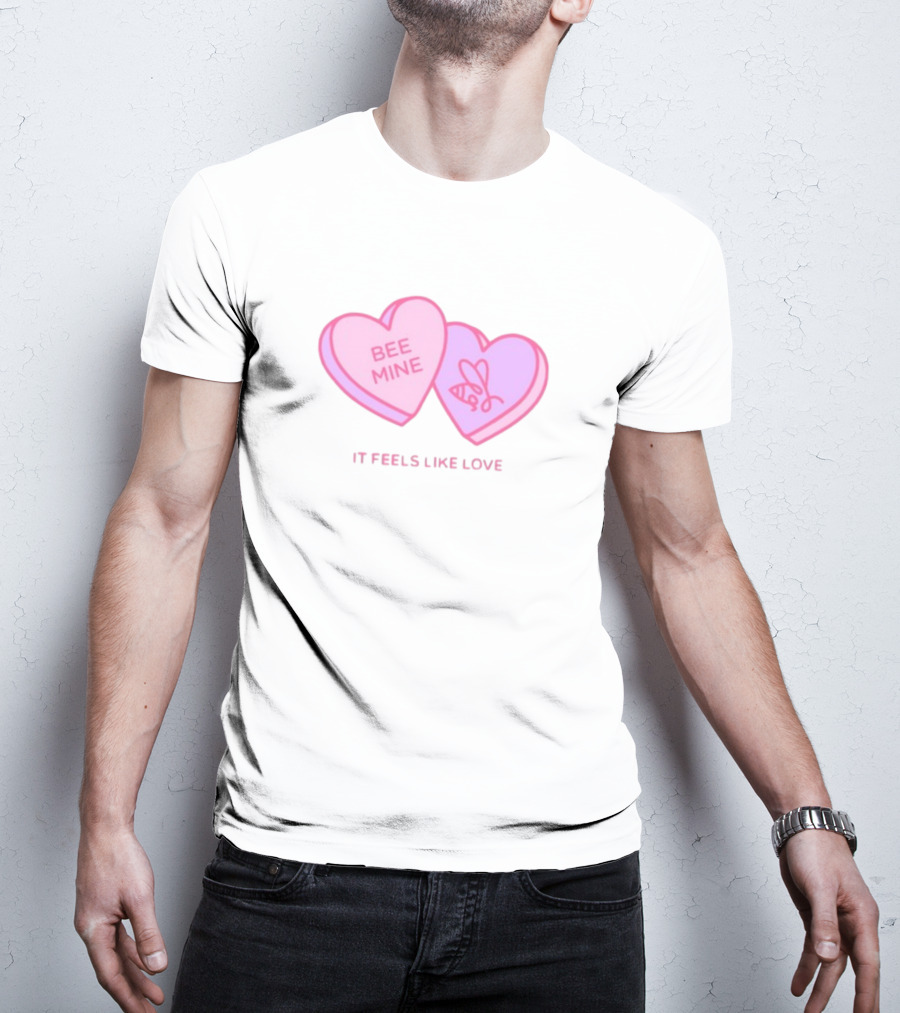 Bee Mine Heart It Feels Like Love T-Shirt