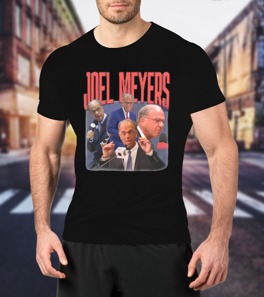Joel Meyers NBA Announcer Speaker Broadcaster Compilation T-Shirt