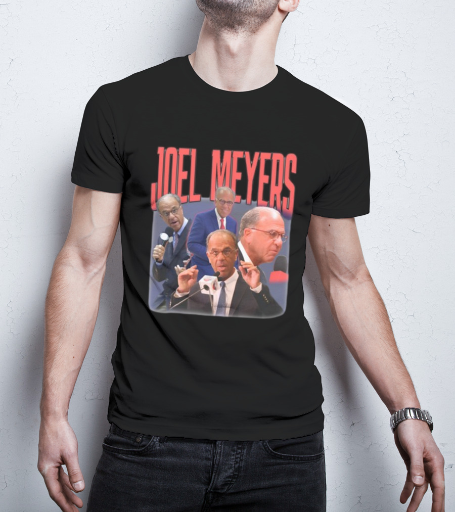 Joel Meyers NBA Announcer Speaker Broadcaster Compilation T-Shirt