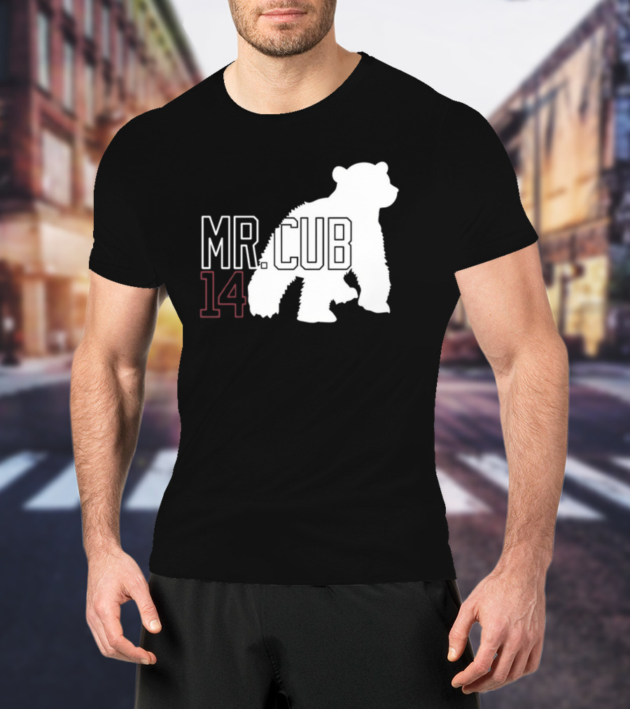 Mr. Cub 14 Silhouette Bear T-Shirt