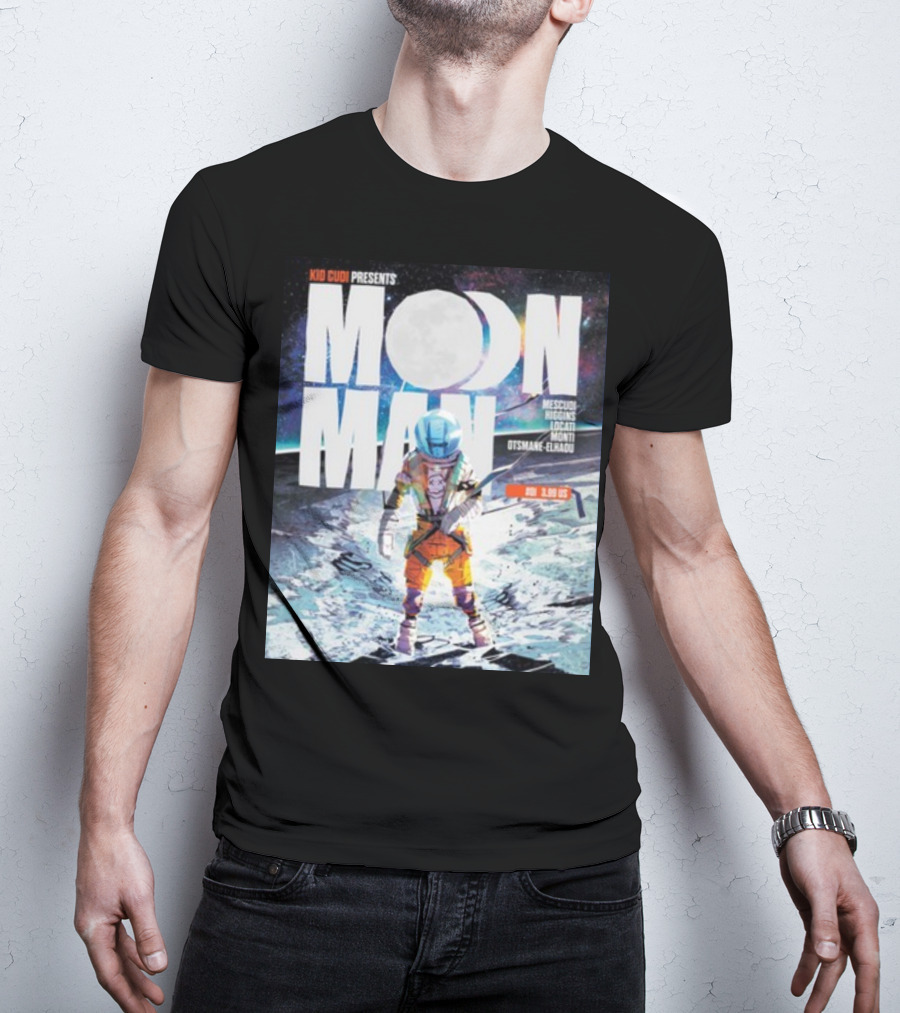 Kid Cudi Presents Moon Man Mescudi Riggins Dot Da Genius Monti Otsmane-Elhaou T-Shirt