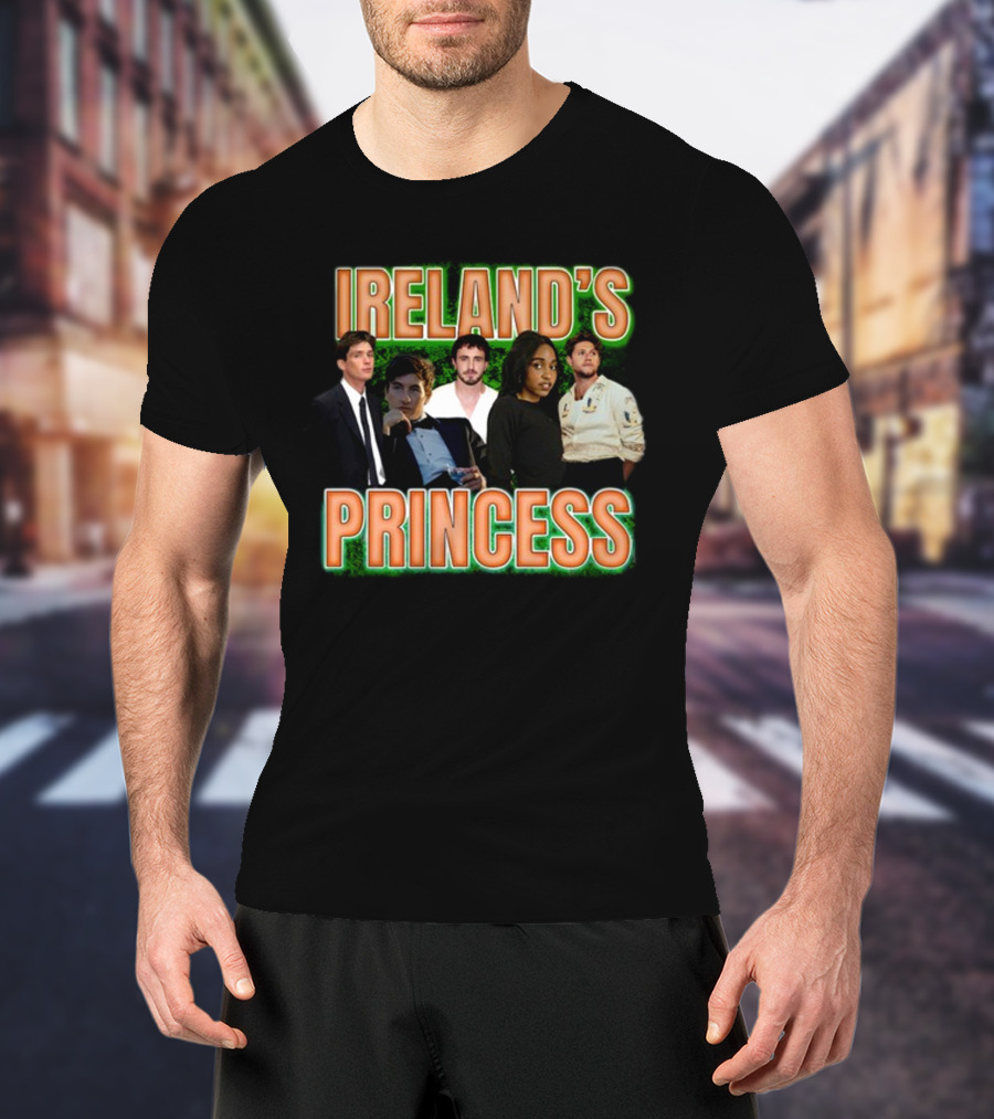 Ireland's Princess With Group Of Five People T-Shirt