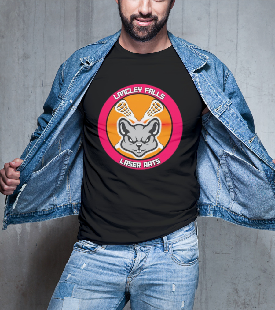 Langley Falls Laser Rats Lacrosse Team T-Shirt