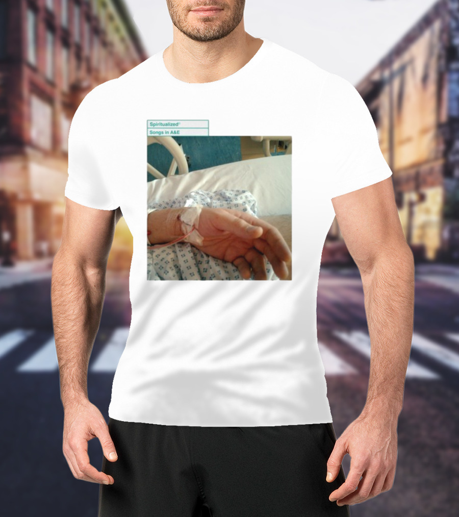 Spiritualized Album Songs In A&E Hospital Bed Scene T-Shirt