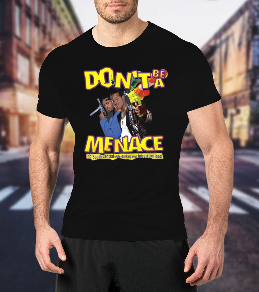 Channing Crowder Wearing Don't Be A Menace To South Central While Drinking Your Juice In The Hood T-Shirt