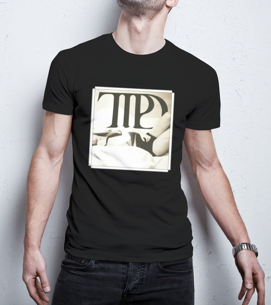 Ttpd The Tortured Poets Department Black And White Lying Woman T-Shirt