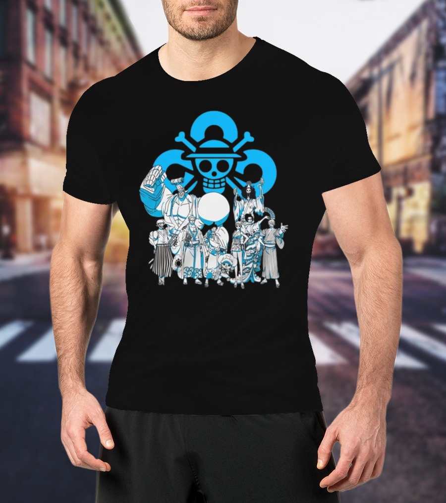 Cloud9 X One Piece Crew Straw Hat Pirates Exclusive Collaboration T-Shirt