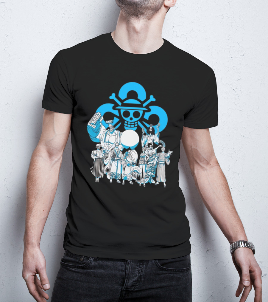 Cloud9 X One Piece Crew Straw Hat Pirates Exclusive Collaboration T-Shirt